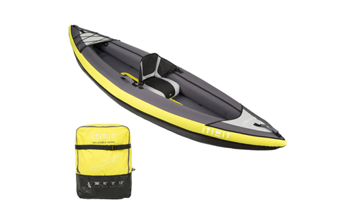 best inflatable kayak yellow image