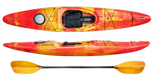 canoe and kayak different design