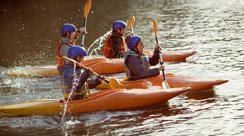 How to paddle a kayak