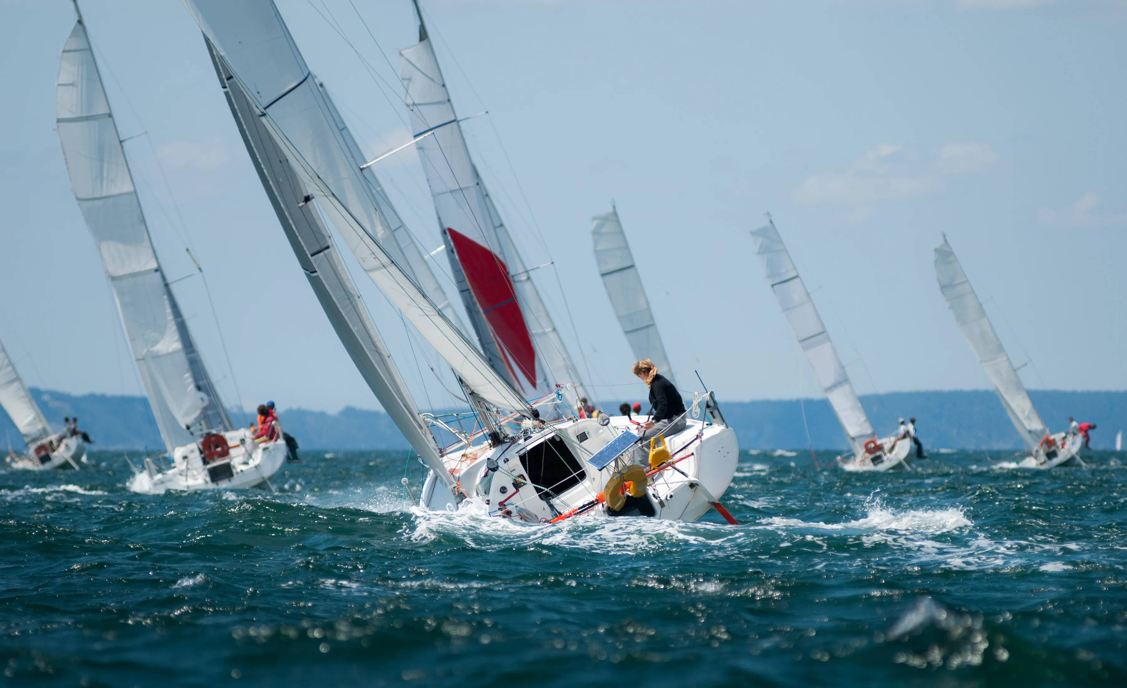 Learning to sail for beginners